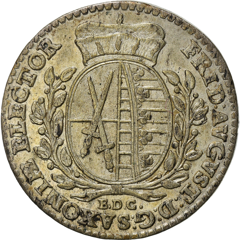 Coin, German States, SAXONY-ALBERTINE, Friedrich August III, 1/12 Thaler