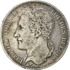 Coin, Belgium, Leopold I, 5 Francs, 5 Frank, 1848, VF(30-35), Silver, KM:3.2