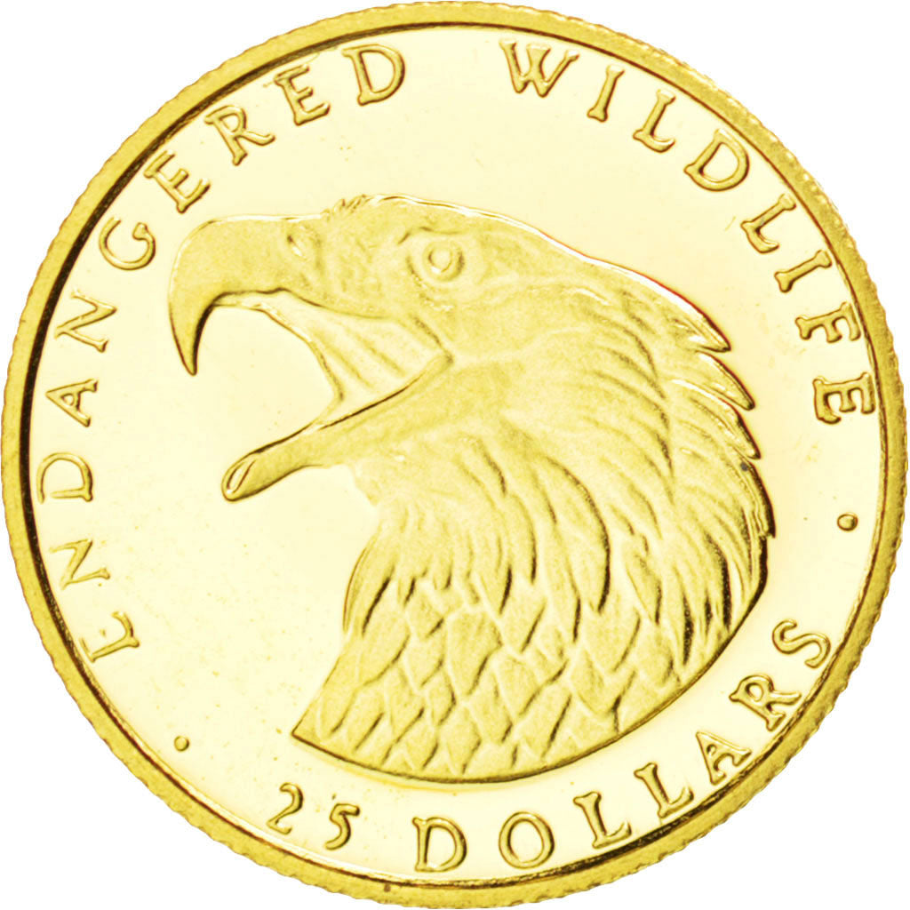 Coin, Cook Islands, Elizabeth II, 25 Dollars, 1990, MS(65-70), Gold, KM:86