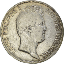 Monnaie, France, Louis-Philippe, 5 Francs, 1831, Lille, TB, Argent, Gadoury:676