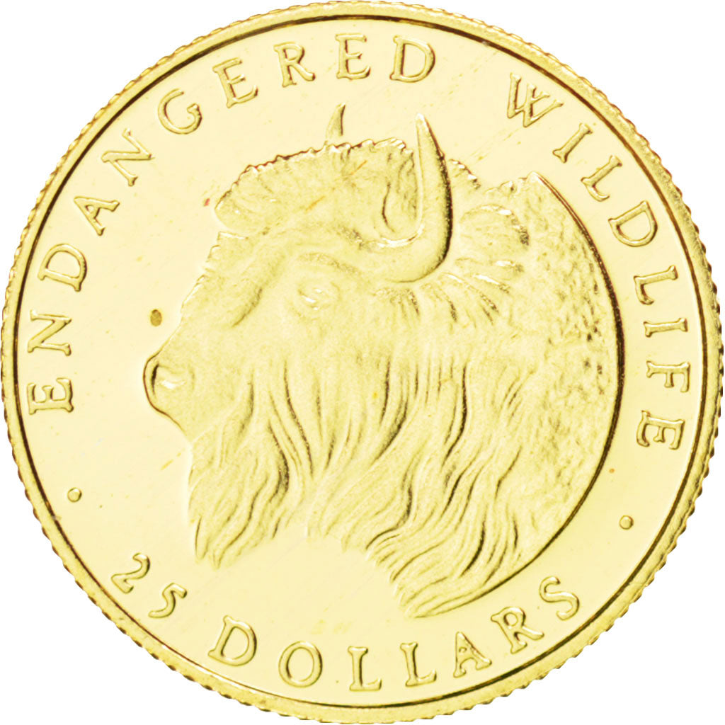 COOK ISLANDS, 25 Dollars, 1990, KM #83, MS(65-70), Gold, 1.28