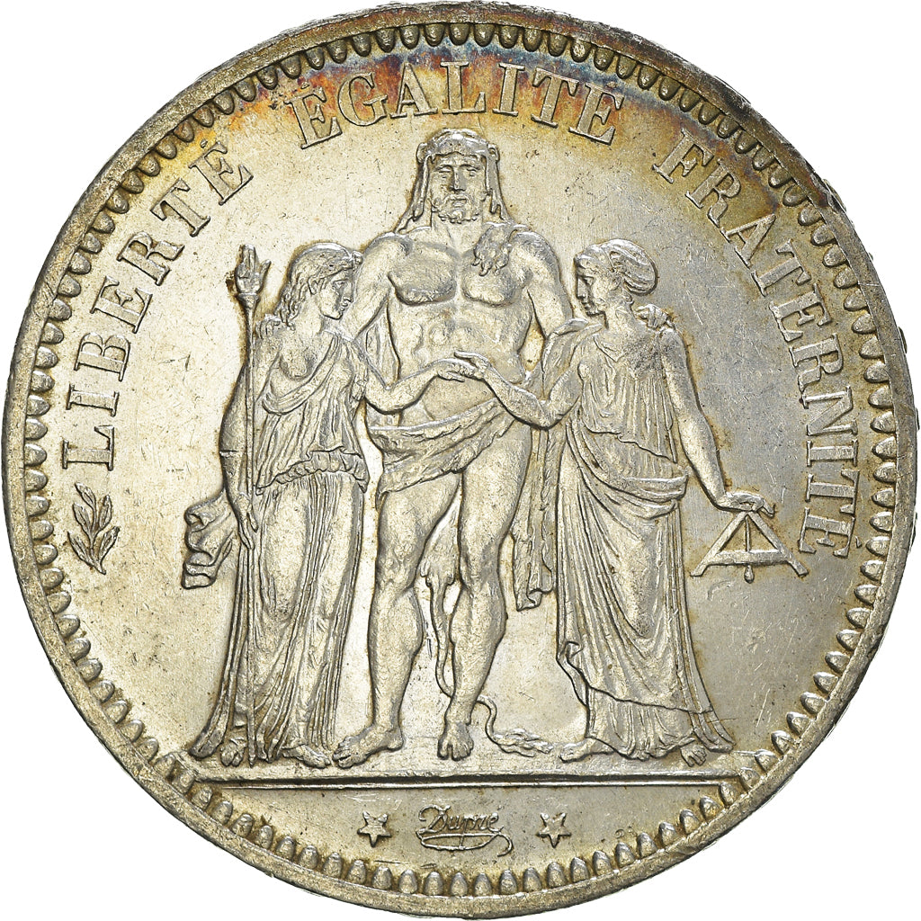 Coin, France, Hercule, 5 Francs, 1873, Paris, MS(60-62), Silver, KM:820.1