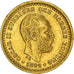 Moneda, Suecia, Oscar II, 5 Kronor, 1894, MBC+, Oro, KM:756