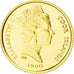 Coin, Cook Islands, Elizabeth II, 25 Dollars, 1990, MS(65-70), Gold, KM:84