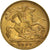 Munten, Groot Bretagne, Edward VII, 1/2 Sovereign, 1908, ZF+, Goud, KM:804