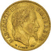 Coin, France, Napoleon III, 10 Francs, 1866, Strasbourg, AU(50-53), Gold