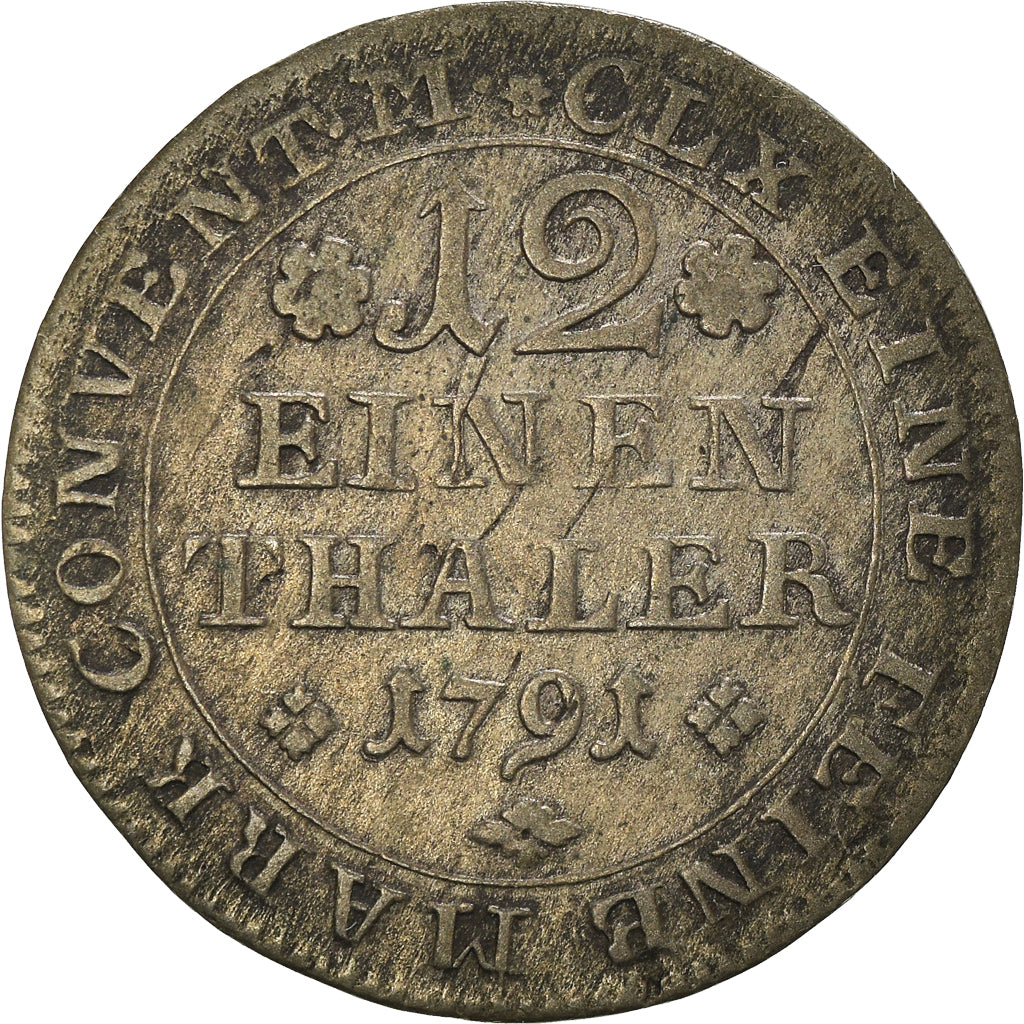 Coin, German States, BRUNSWICK-WOLFENBUTTEL, Karl Wilhelm Ferdinand, 1/12