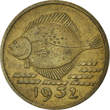 Coin, DANZIG, 5 Pfennig, 1932, EF(40-45), Aluminum-Bronze, KM:151