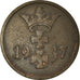 Coin, DANZIG, Pfennig, 1937, Warsaw, AU(50-53), Bronze, KM:140