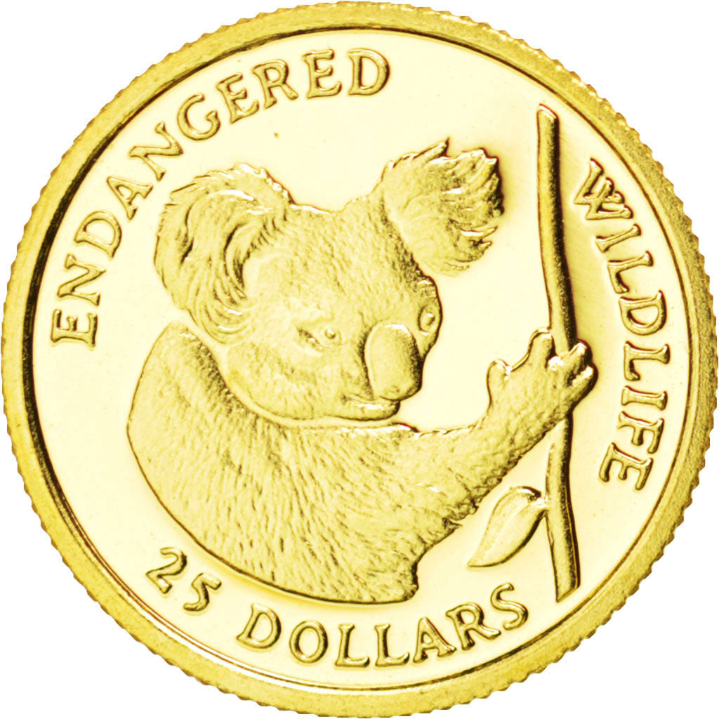 COOK ISLANDS, 25 Dollars, 1991, KM #240, MS(65-70), Gold, 1.27