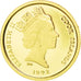 Münze, Cookinseln, Elizabeth II, 25 Dollars, 1992, STGL, Gold, KM:242