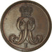 Moneta, Stati tedeschi, HANNOVER, Georg V, 2 Pfennig, 1853, SPL-, Rame, KM:217