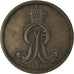 Coin, German States, HANNOVER, Georg V, 2 Pfennig, 1856, EF(40-45), Copper