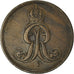 Coin, German States, HANNOVER, Georg V, 2 Pfennig, 1861, AU(50-53), Copper