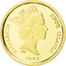 COOK ISLANDS, 25 Dollars, 1992, KM #243, MS(65-70), Gold, 1.28