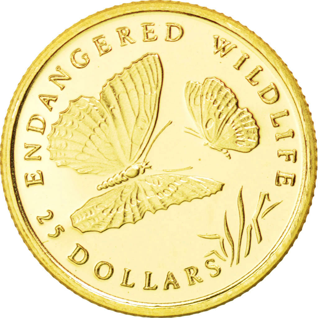 COOK ISLANDS, 25 Dollars, 1992, KM #243, MS(65-70), Gold, 1.28