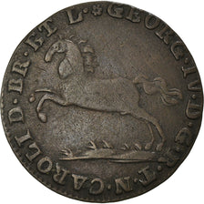 Coin, German States, BRUNSWICK-WOLFENBUTTEL, Karl II, Pfennig, 1820, VF(20-25)