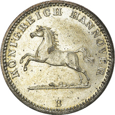 Coin, German States, HANNOVER, Georg V, Groschen, 1862, MS(60-62), Silver