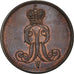 Moneda, Estados alemanes, HANNOVER, Georg V, Pfennig, 1856, EBC, Cobre, KM:221