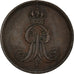 Coin, German States, HANNOVER, Georg V, Pfennig, 1863, AU(50-53), Copper, KM:233