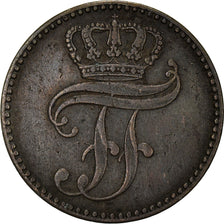Moeda, Estados Alemães, MECKLENBURG-SCHWERIN, Friedrich Franz II, 3 Pfennig