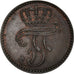 Coin, German States, MECKLENBURG-SCHWERIN, Friedrich Franz II, 3 Pfennig