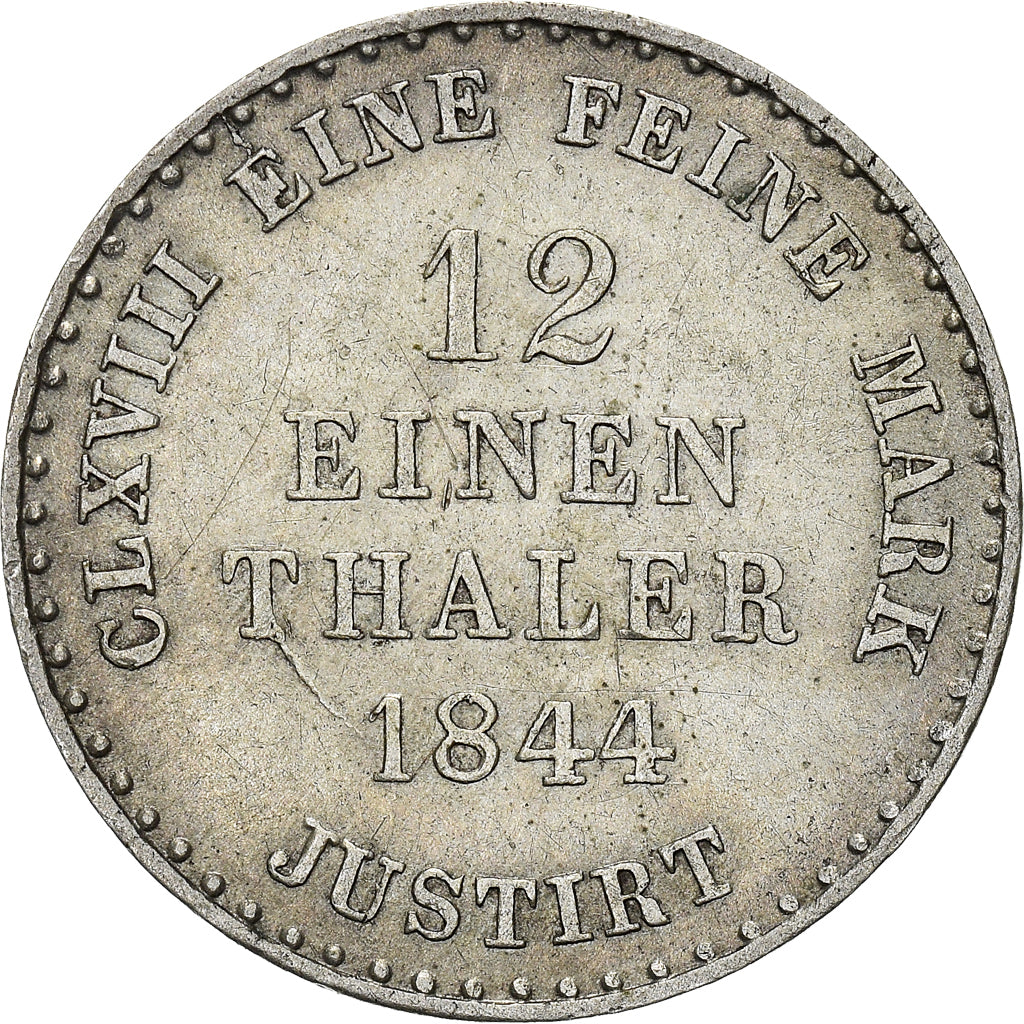 Coin, German States, HANNOVER, Ernst August, 1/12 Thaler, 3 Mariengroschen