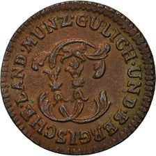 Coin, German States, JULICH-BERG, Karl Theodor, 1/4 Stüber, 1785, EF(40-45)