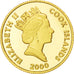 Coin, Cook Islands, Elizabeth II, 10 Dollars, 2000, MS(65-70), Gold, KM:477