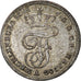 Monnaie, Etats allemands, MECKLENBURG-SCHWERIN, Friedrich Franz I, 3 Pfennig