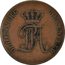 Monnaie, Etats allemands, BIRKENFELD, Paul Friedrich August, 2 Pfennige, 1848