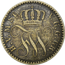 Coin, German States, MECKLENBURG-STRELITZ, Friedrich Wilhelm, 1/48 Thaler
