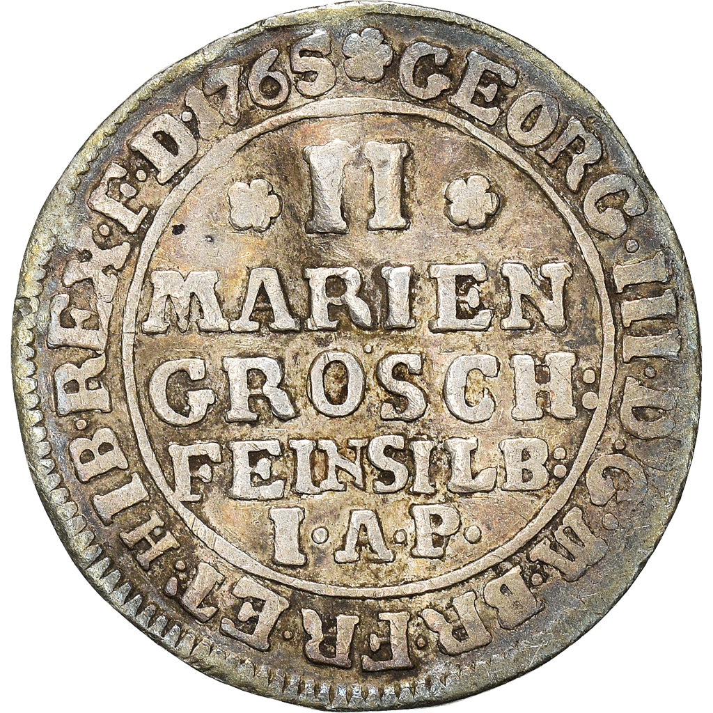 Münze, Deutsch Staaten, BRUNSWICK-LUNEBURG-CALENBERG-HANNOVER, George III, 2