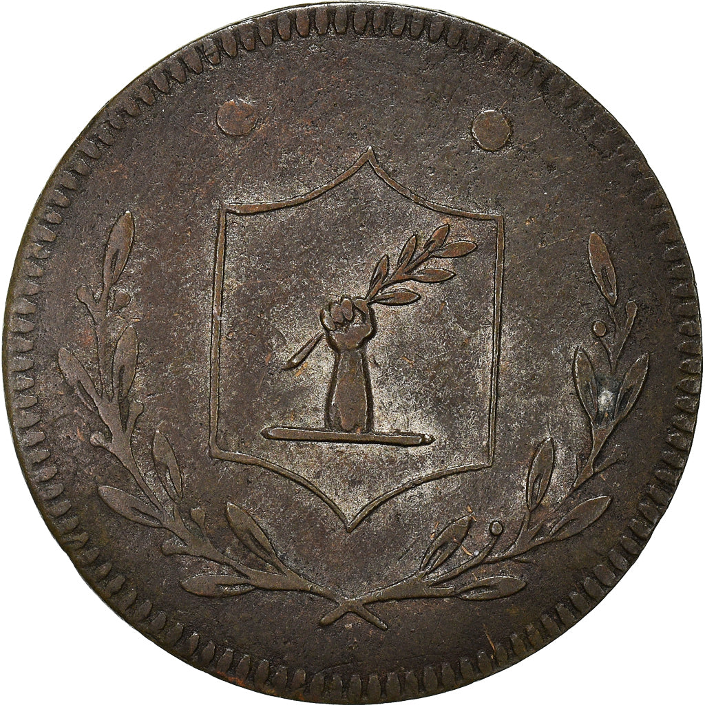 Münze, Deutsch Staaten, FRANKFURT AM MAIN, Atribuo, 1809, SS, Kupfer, KM:Tn2