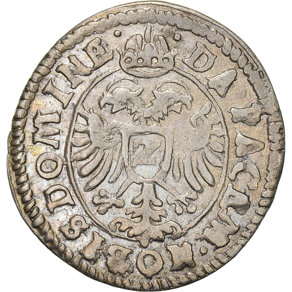 Coin, German States, REGENSBURG, 2 Kreuzer, Halbbatzen, 1624, EF(40-45), Silver