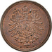Coin, GERMANY - EMPIRE, Wilhelm I, Pfennig, 1889, Munich, MS(60-62), Copper