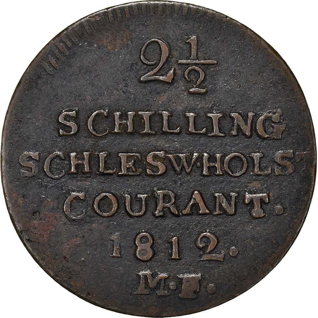 Coin, German States, SCHLESWIG-HOLSTEIN, Frederik VI, 2-1/2 Schilling, 1/24