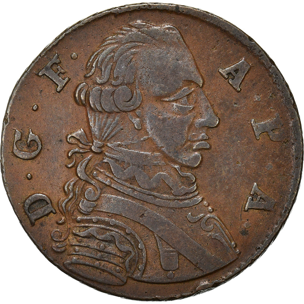 Moneta, Stati tedeschi, ANHALT-ZERBST, Friedrich August, Pfenning, 1766, BB
