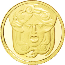 LATVIA, Lats, 2005, Valcambi, KM #81, MS(65-70), Gold, 13.92, 1.25
