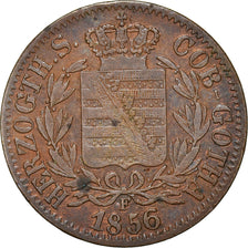 Coin, German States, SAXE-COBURG-GOTHA, Ernst II, 2 Pfennig, 1856, Dresden