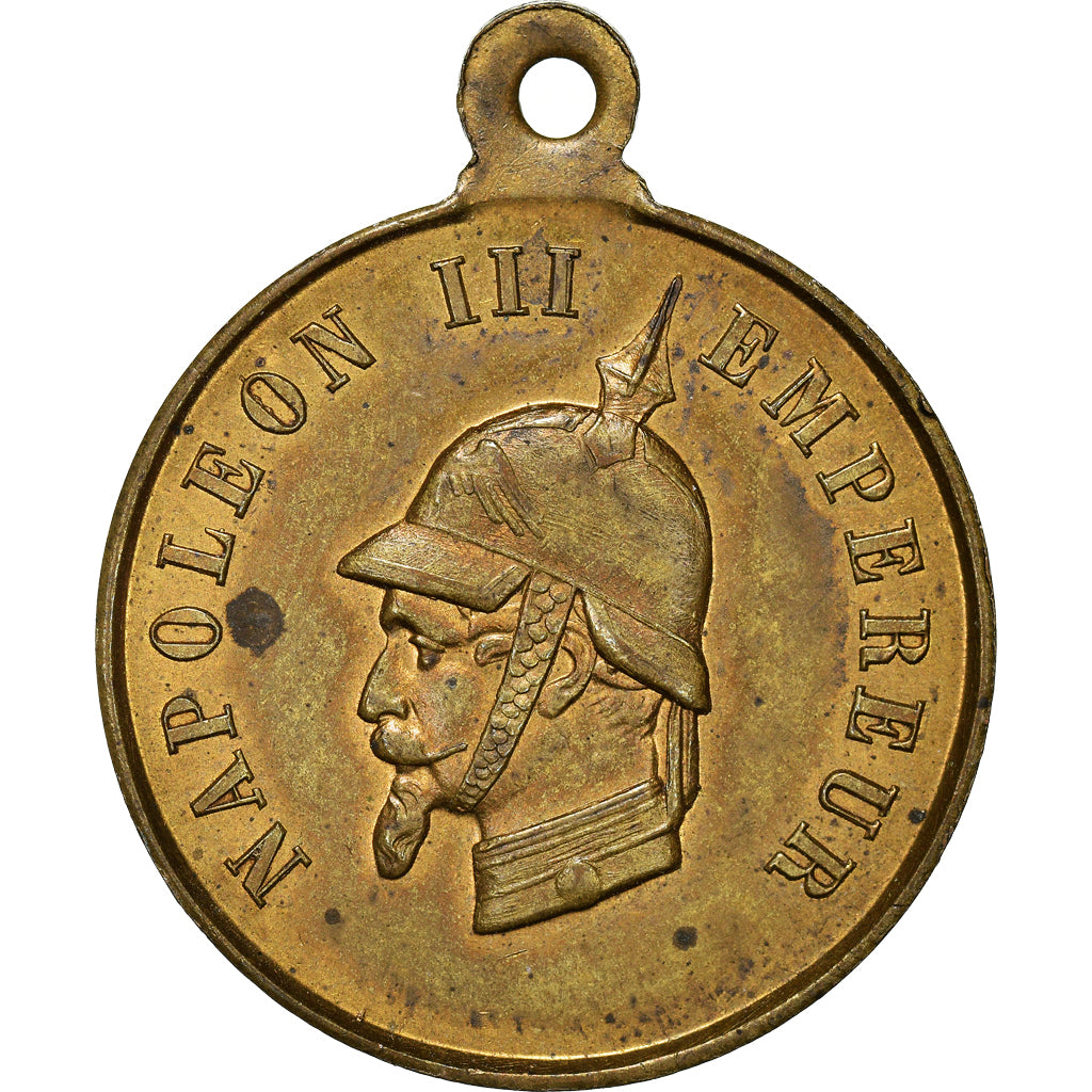 Francia, medalla, Napoléon III, Souvenir de Sedan, 80000 Prisonniers, History