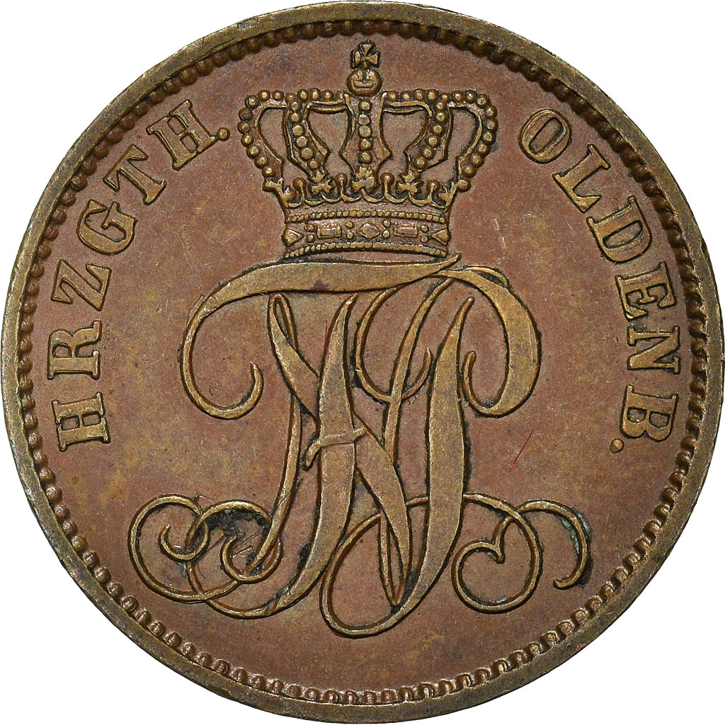 Münze, Deutsch Staaten, OLDENBURG, Nicolaus Friedrich Peter, Schwaren, 3 Light