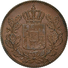 Coin, German States, BAVARIA, Ludwig I, 2 Pfennig, 1839, AU(50-53), Copper