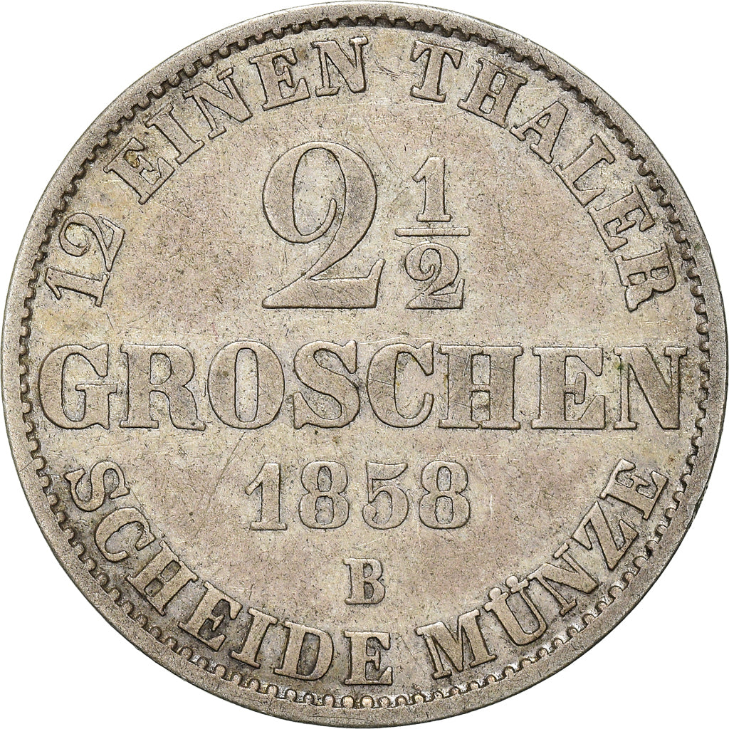 Coin, German States, OLDENBURG, Nicolaus Friedrich Peter, 2-1/2 Groschen, 1/12