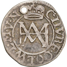 Coin, German States, WESTPHALIA, 2 Mariengroschen, 1656, Cologne, Holed