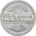 Moneta, NIEMCY, REP. WEIMARSKA, 50 Pfennig, 1922, Hamburg, AU(55-58), Aluminium