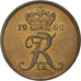 Coin, Denmark, Frederik IX, 5 Öre, 1962, Copenhagen, MS(60-62), Bronze