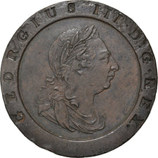 Coin, Great Britain, George III, 2 Pence, 1797, Soho, EF(40-45), Copper, KM:619