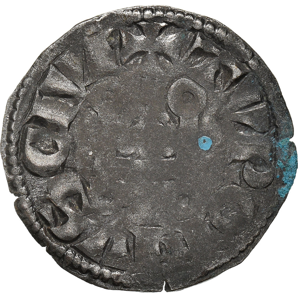 Monnaie, France, Louis VIII-IX, Denier Tournois, TB, Billon, Duplessy:188