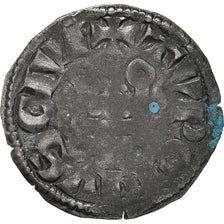 Monnaie, France, Louis VIII-IX, Denier Tournois, TB, Billon, Duplessy:188